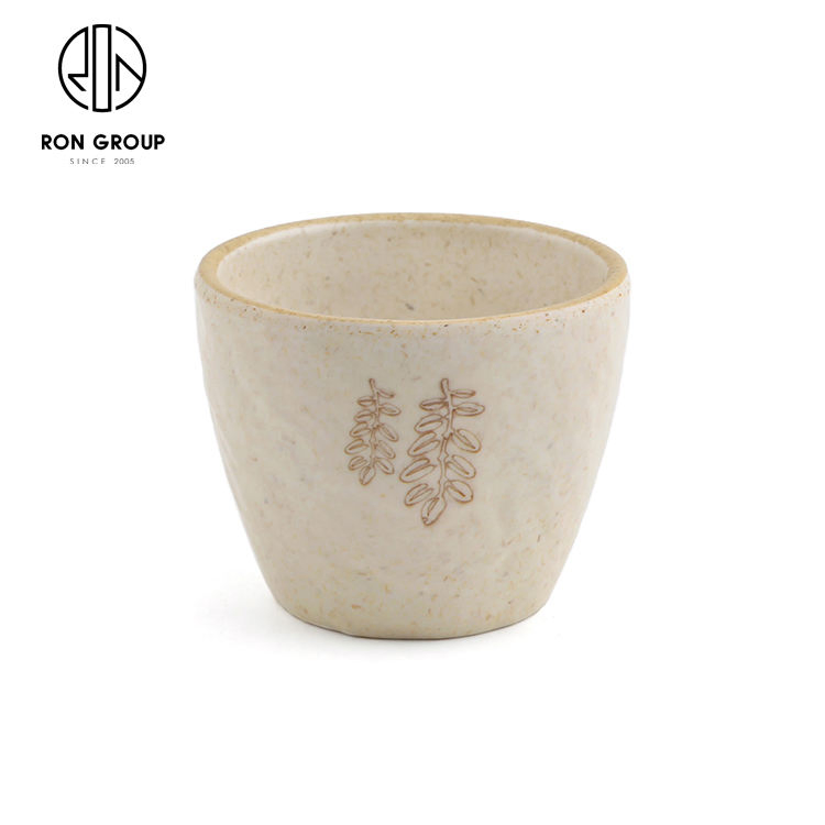 Eco-Friendly Reusable Ceramic Tea Cups for Restaurants and Homes