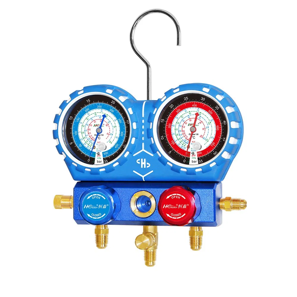Манометр цифровой двойной для холодильного оборудования