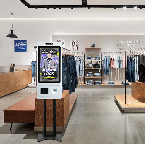 Touch Screen Self-Ordering Kiosk - All-in-One PC