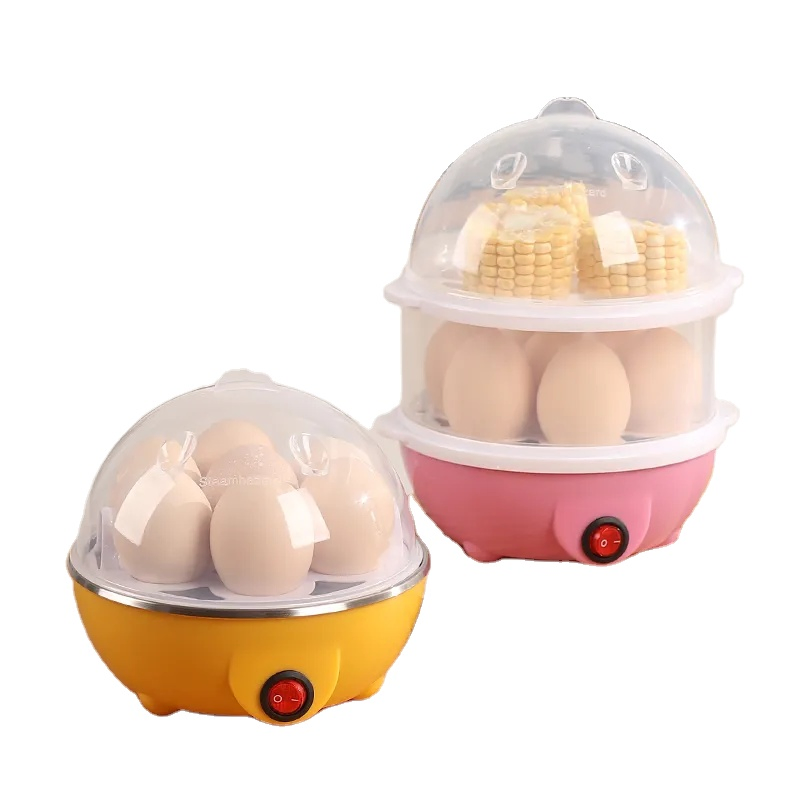 Double Layer Egg Steamer and Poacher for Easy Cooking