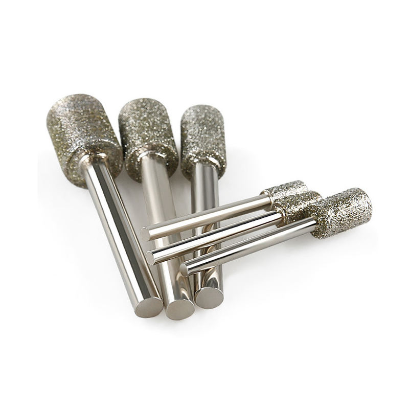 Алмазная шлифовальная головка 6мм, цилиндрическая