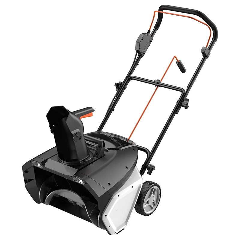 Folding Handle Walk-Behind Cordless Sweeper Electric Snow Blower