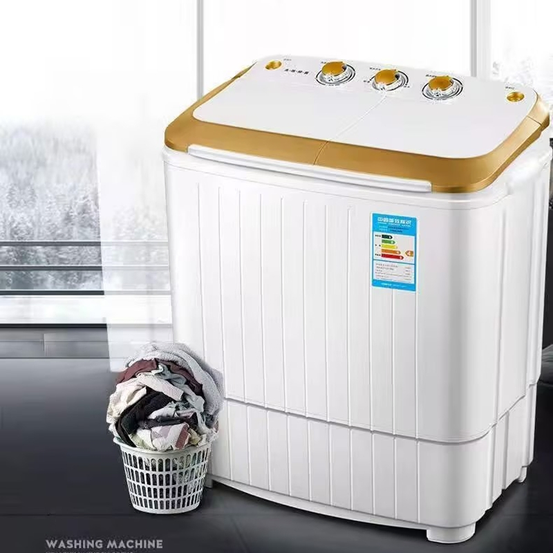 Electrical Appliance Twin-Tub Washing Machine 3kg for Home Use