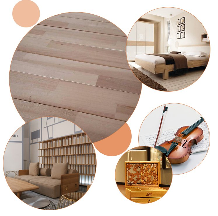 Direct Supply Japanese Cypress Hinoki Wood Timber Finger Joint Board for Furniture