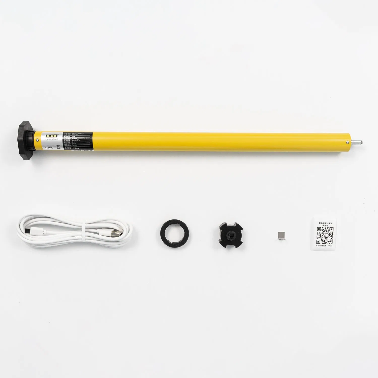 New Arrival Aok Brand Tubular Motor for 120V Voltage Am45-50/12-E High Power Remote Control Type AC Tubular Roller Motor