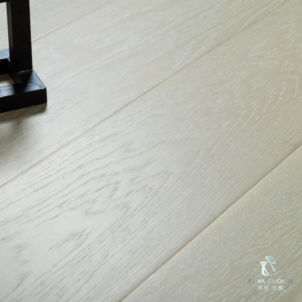 New Design Parquet Flooring, Engineered Oak Flooring, White Brushed