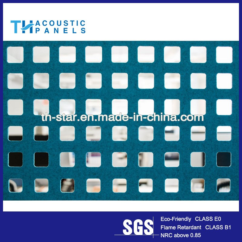 High Quality 9mm12mm20mm Simple Decoration Design of Acoustic CNC Cut Screen Panel for Office Space Barrier