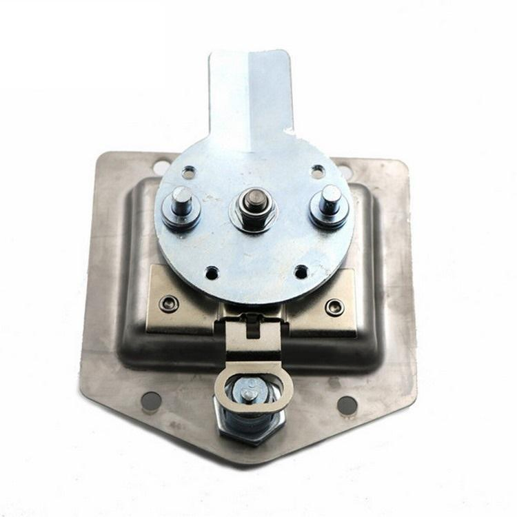 Car Truck Trailer Folding T Recessed Paddle Handle Lock Tool Box Latch