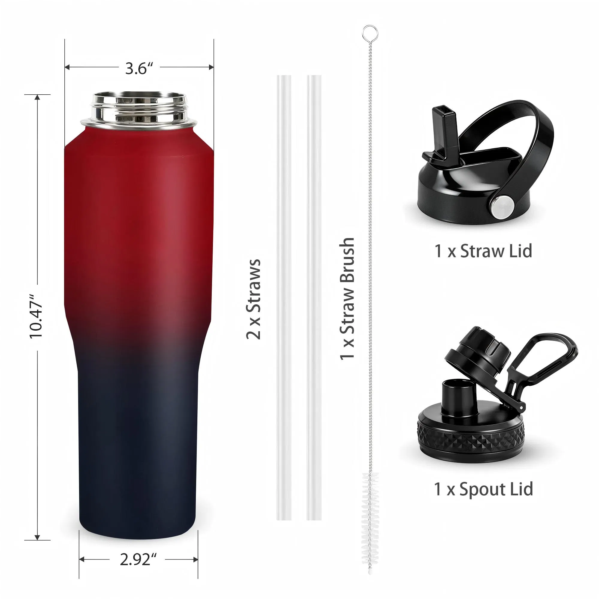 Термос вакуумный из нержавеющей стали 950 мл