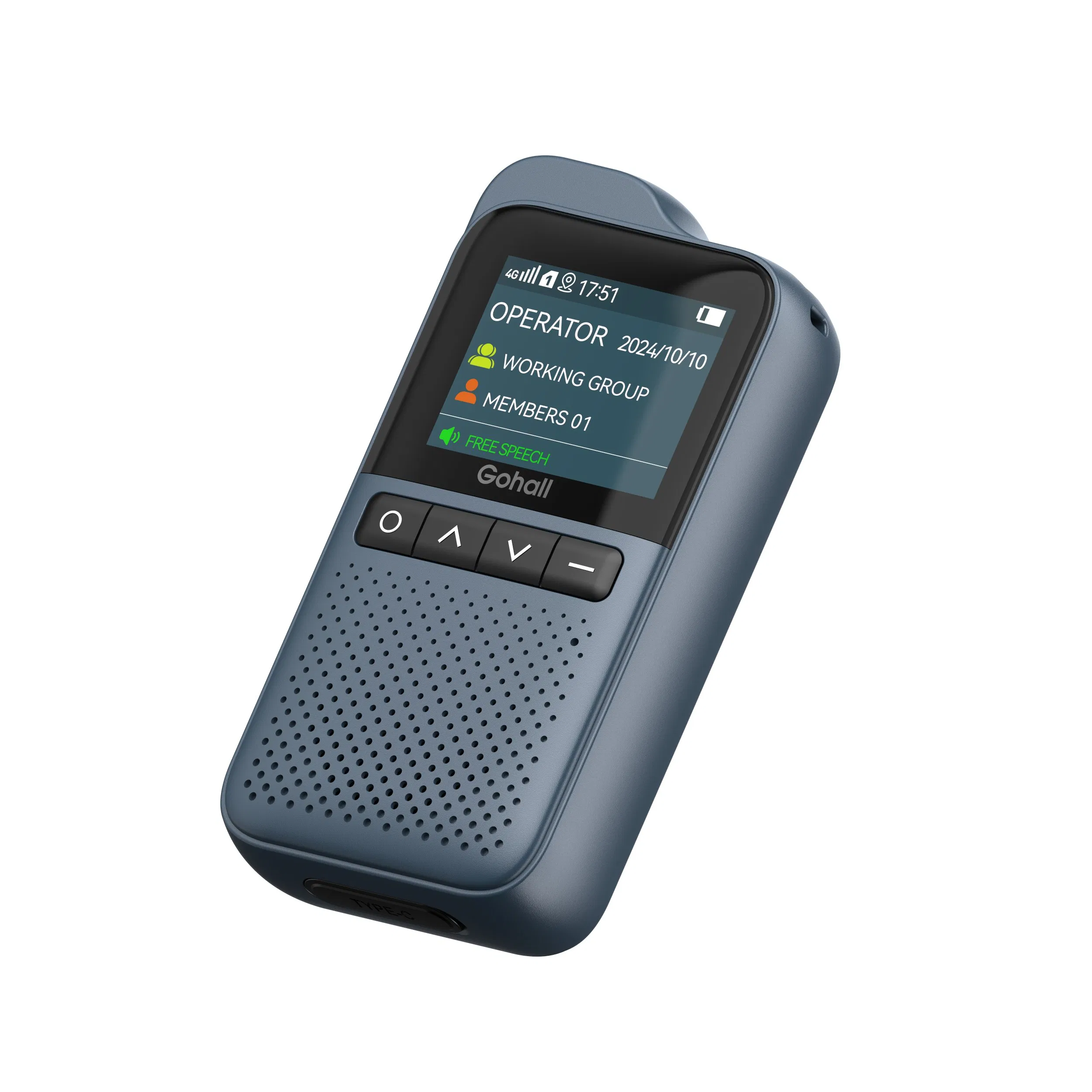 Рация P-391C с Android, Bluetooth и GPS
