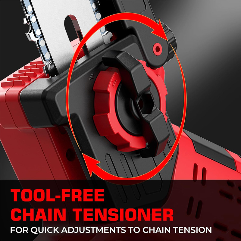 21V Lithium Battery Efficient Labor Saving Electric Chainsaw for Cutting Trees