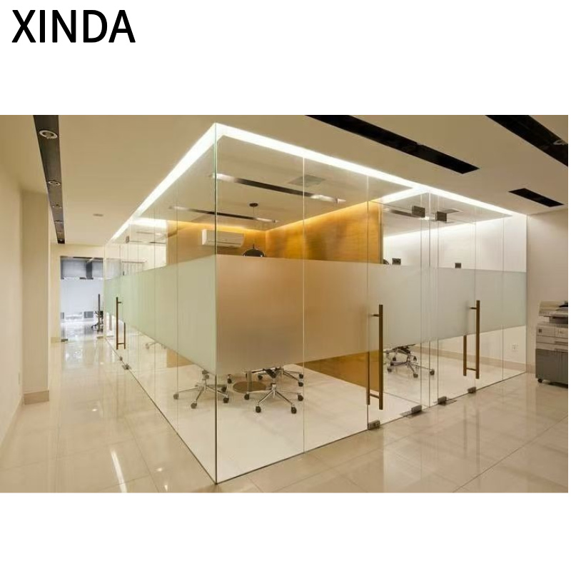 Modern LED Glass Wall Sconce Light for Contemporary Spaces Partition