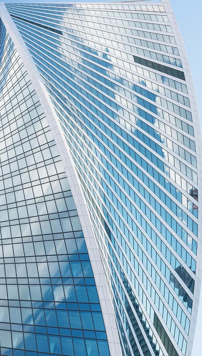 Energy-Saving and Heat-Insulating Tempered Glass Curtain Wall Facade 6+12A+6mm