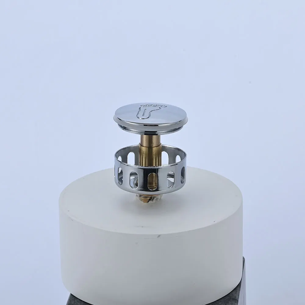 Слив для ванны антизапах, кнопочный, универсальный