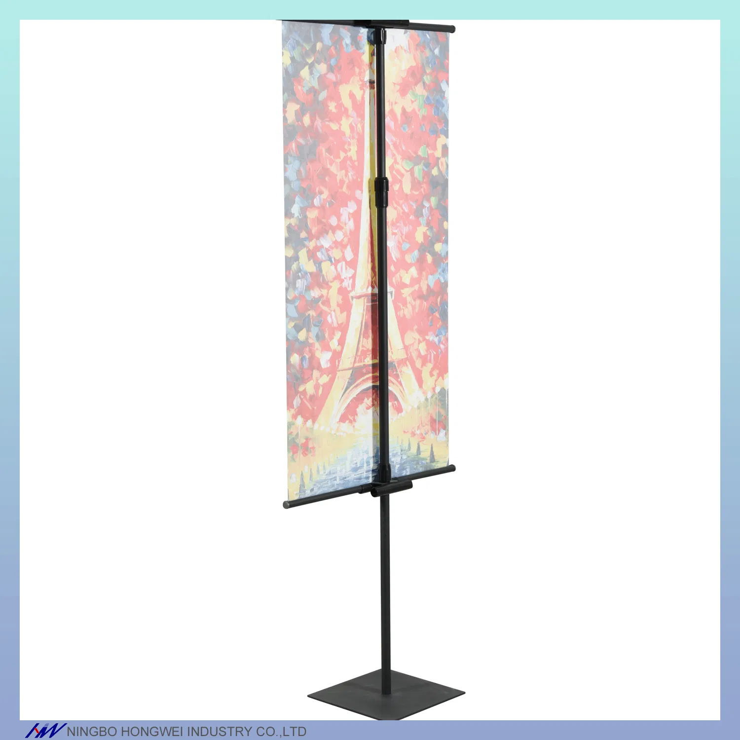 Versatile Metal Frame Display Stand for Advertising Posters