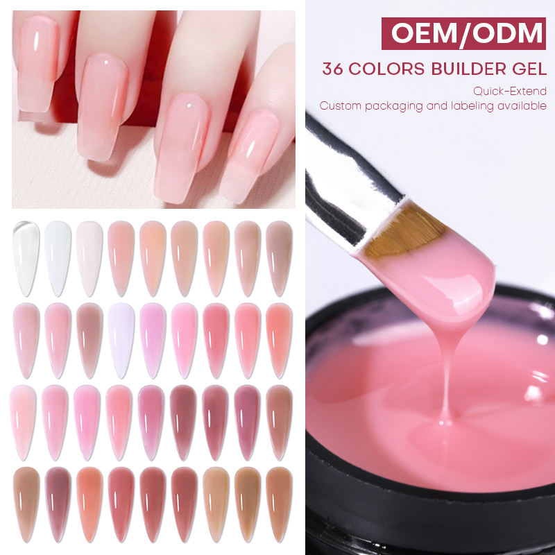 OEM Private Labelhot Selling Non-Toxic French Style Extension UV Gel Polish