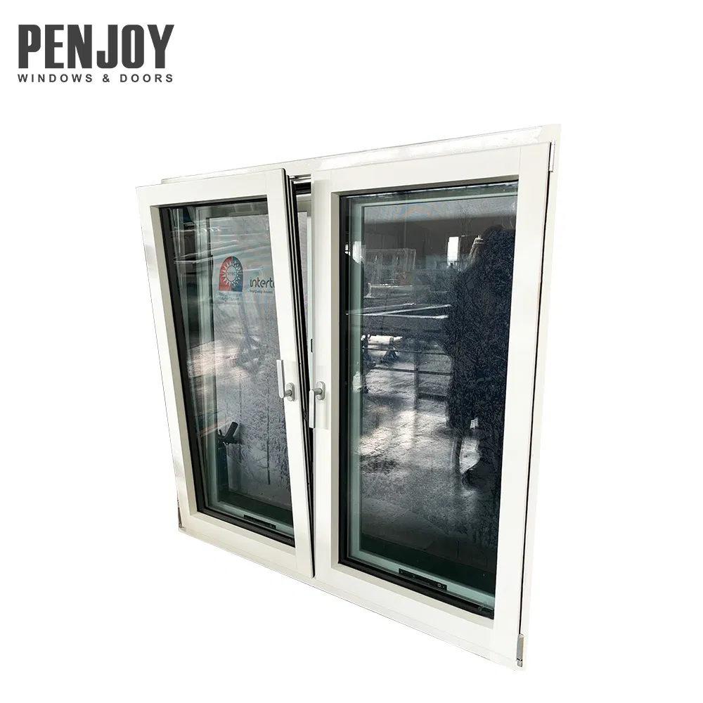 Penjoy Timber Window Triple Pane Passive House Wood Windows Energy Efficeient Window for House