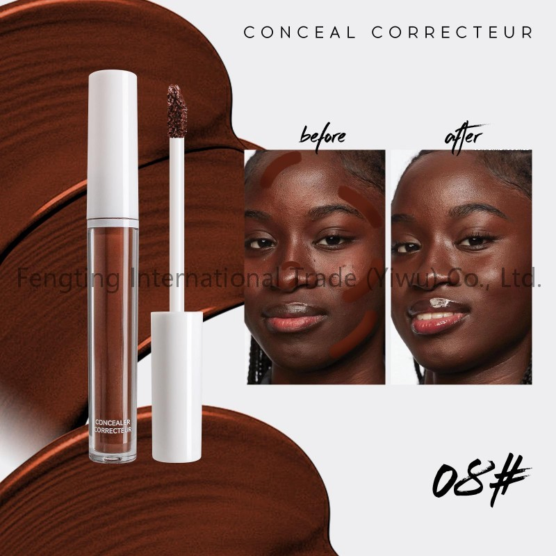 New Arrival Private Label No Logo Oil Control Moisturizing Foundation High Definition Liquid Waterproof Make up Concealer