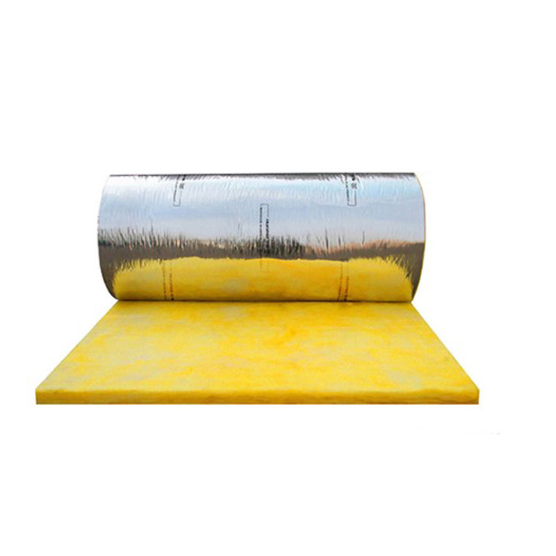 Fiberglass Wool Blanket Insulation with Aluminum Foil
