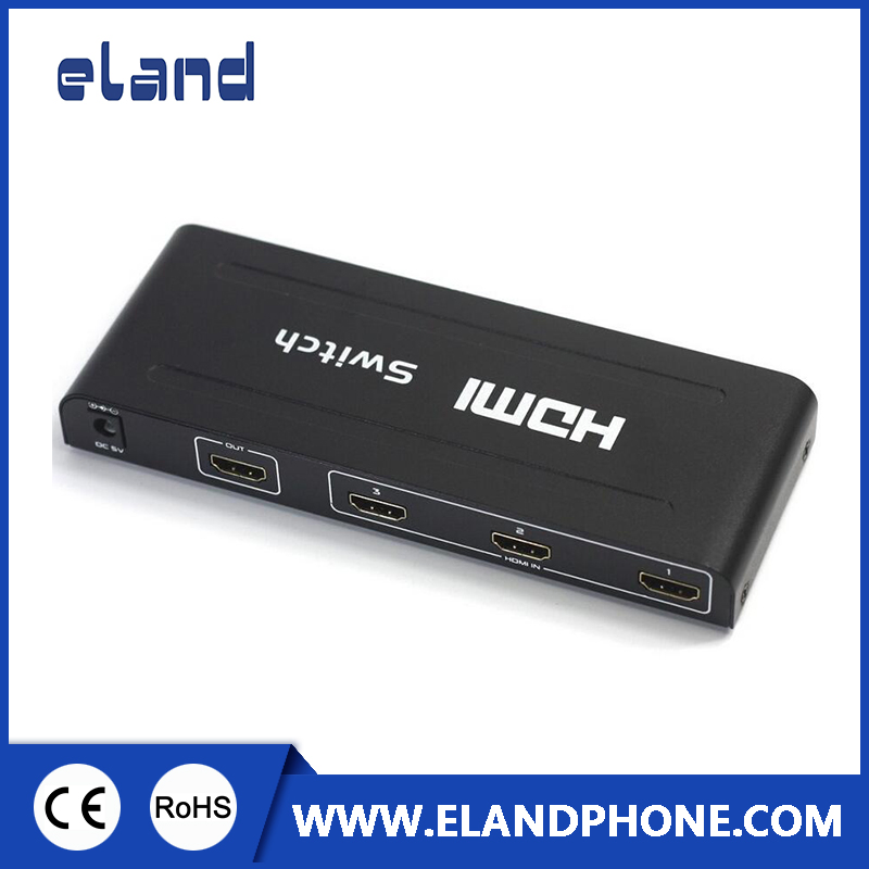 HDMI-коммутатор 3x1, 1080P, с пультом