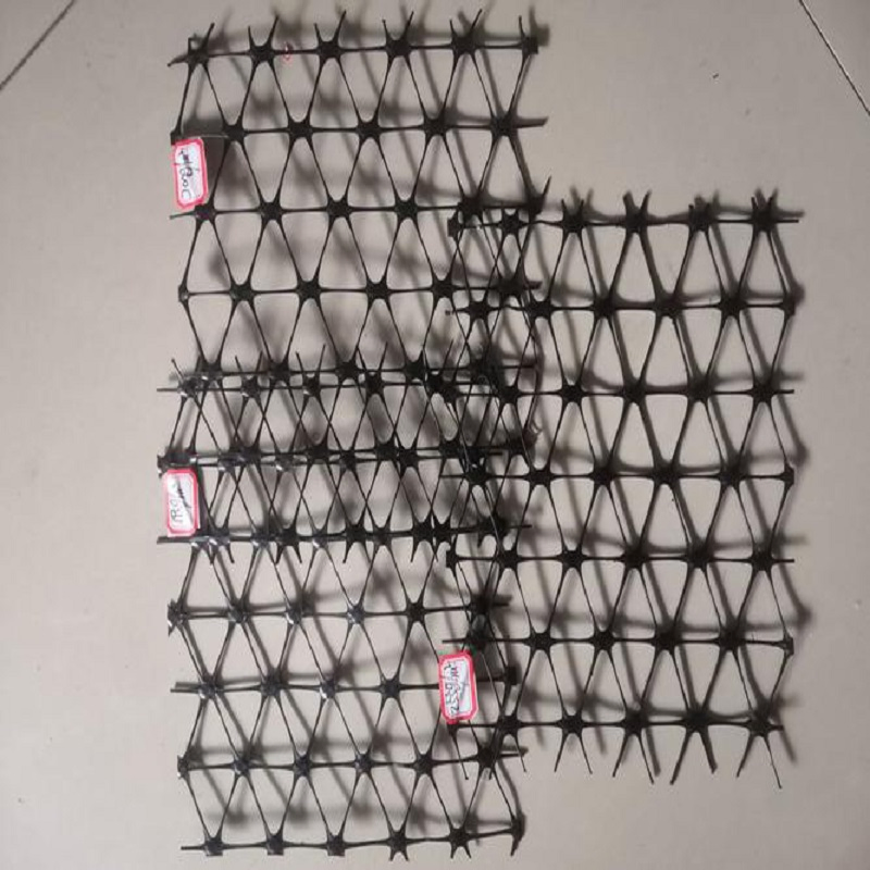 Triaxial Biaxial Plastic Grid Polyester Fiberglass Geogrid for Retaining Wall