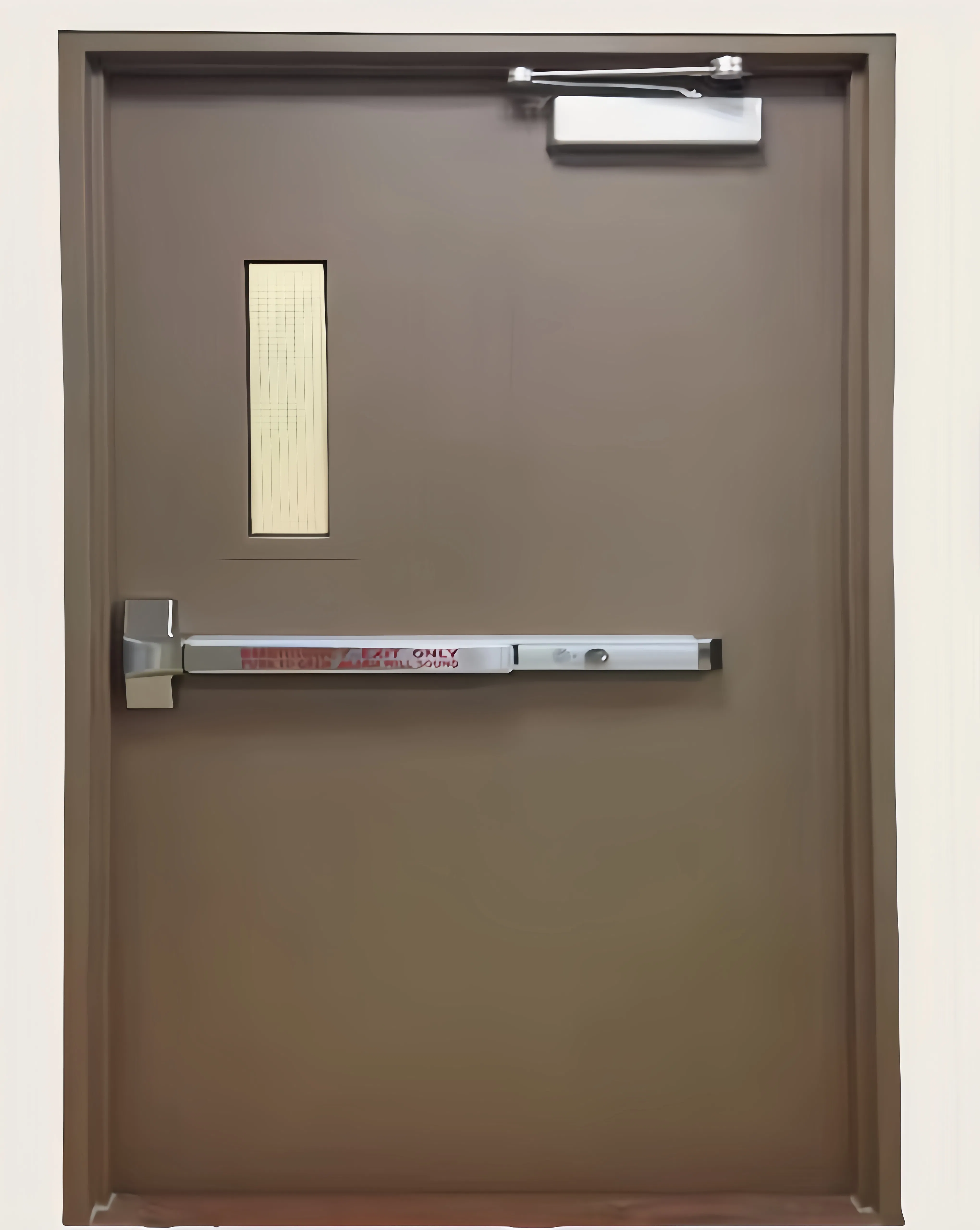 Heavy-Duty Steel Fire Door for Enhanced Security Needs
