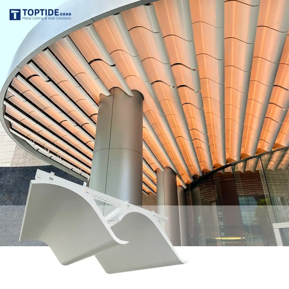 Metal Sun Shade Louver Customized All-Purpose Aluminum Louvers for Facade