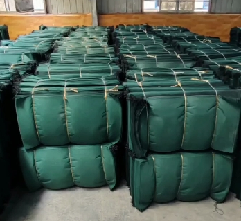 Geobag Polyester/PP Geobag Is Used for Slope Protection and Grass Dam to Protect Ecological Environment