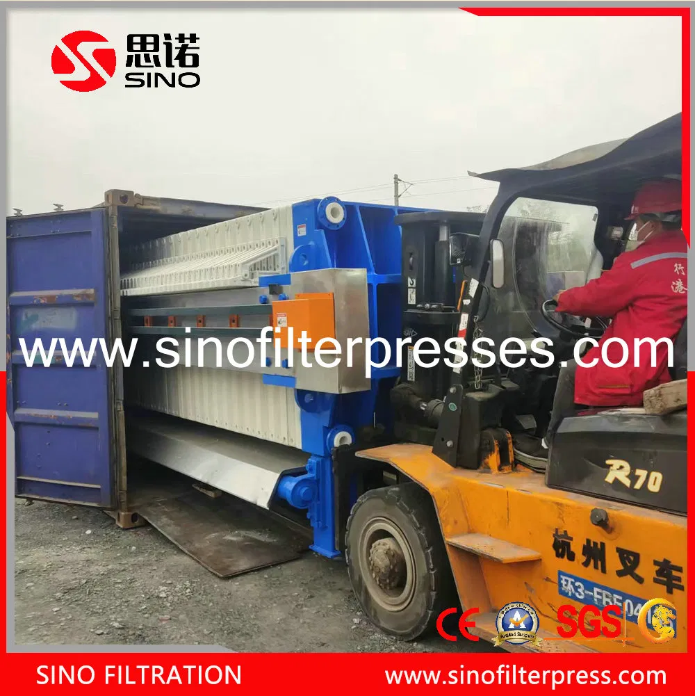 2000 Biological Sludge Dewatering PP Automatic Membrane Filter Press
