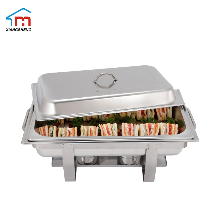 Xiangsheng 8L Stainless Steel Chafing Dish Buffet Food Warmer for Hotel