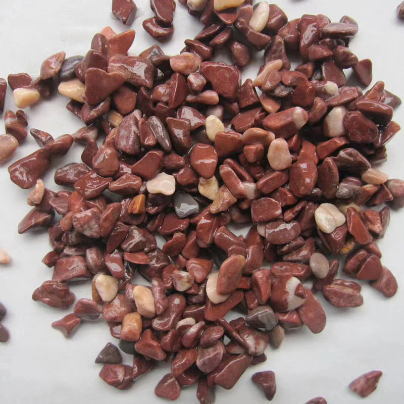 Muti Colors River Stone Yellow/Pink/Grey/Red/Black/White Pebble for Exterior Decoration Outdoor Garden Landscaping Paving Price