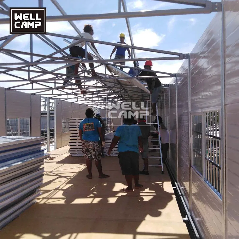 High Quality Steel Structure Affordable Building Prefab Labor Office Camp K House