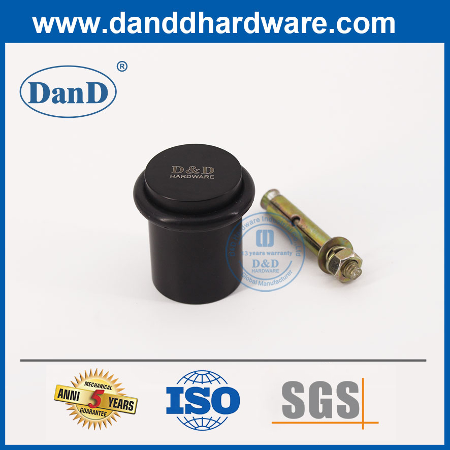 Matt Black Ss 304 Door Stopper for Timber Doors