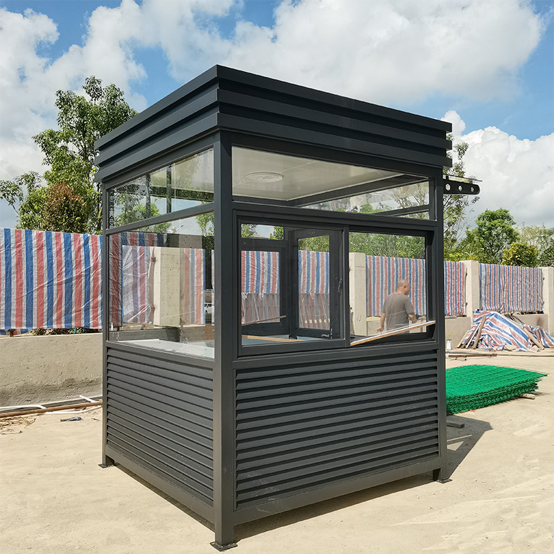 Factory Price Mobile Toll Booth Prefabricated Stainless Steel Guard Room Guard House