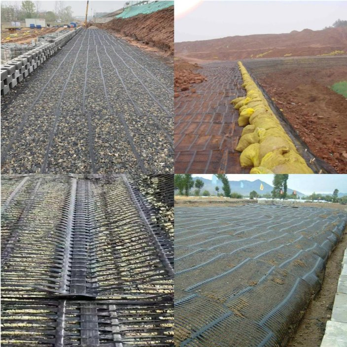 PP Uniaxial Stretch Plastic Geogrid