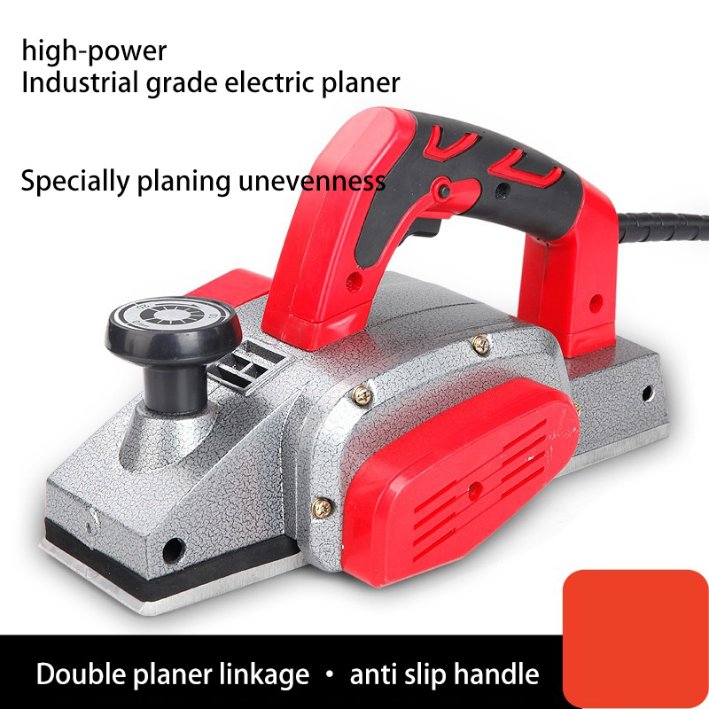 Электрорубанок 220В 1600Вт для деревообработки