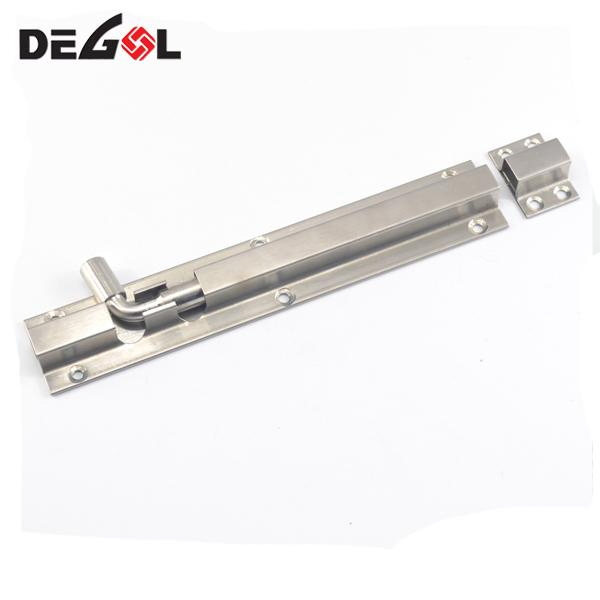 Vertical Locking Flush Stainless Steel Sliding Door Bolts