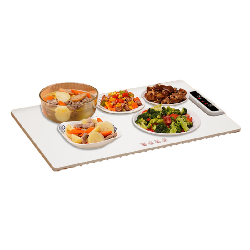 Foldable Food Warming Tray Roll up Easy Electric Heating Food Warmer Mat