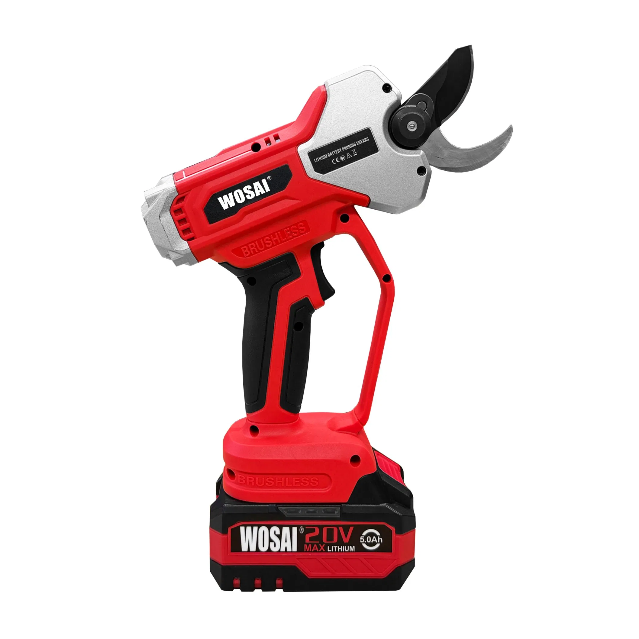 Аккумуляторные секаторы Wosai 20V для веток до 30 мм