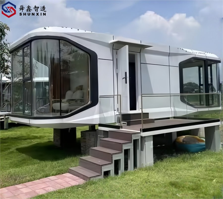 Modern Prefab Villa Homes: Lightweight Steel Portable House