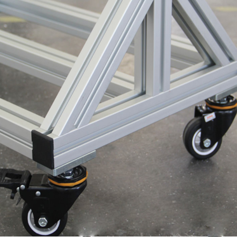 4inch/5inch/6inch Blue Zinc Plated Medium Heavy Duty Industrial Furniture Medical Swivel Castor Scaffolding Designer Heavy Casters Wheels