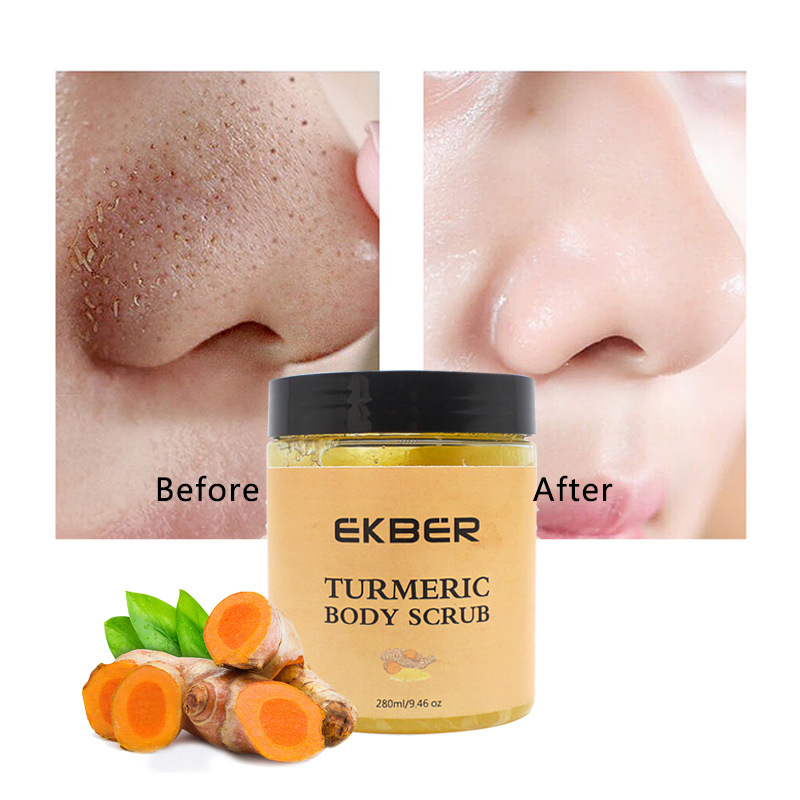 Light Spots Whitening Body and Face Suitable for Summber Turmeric Body Scrub