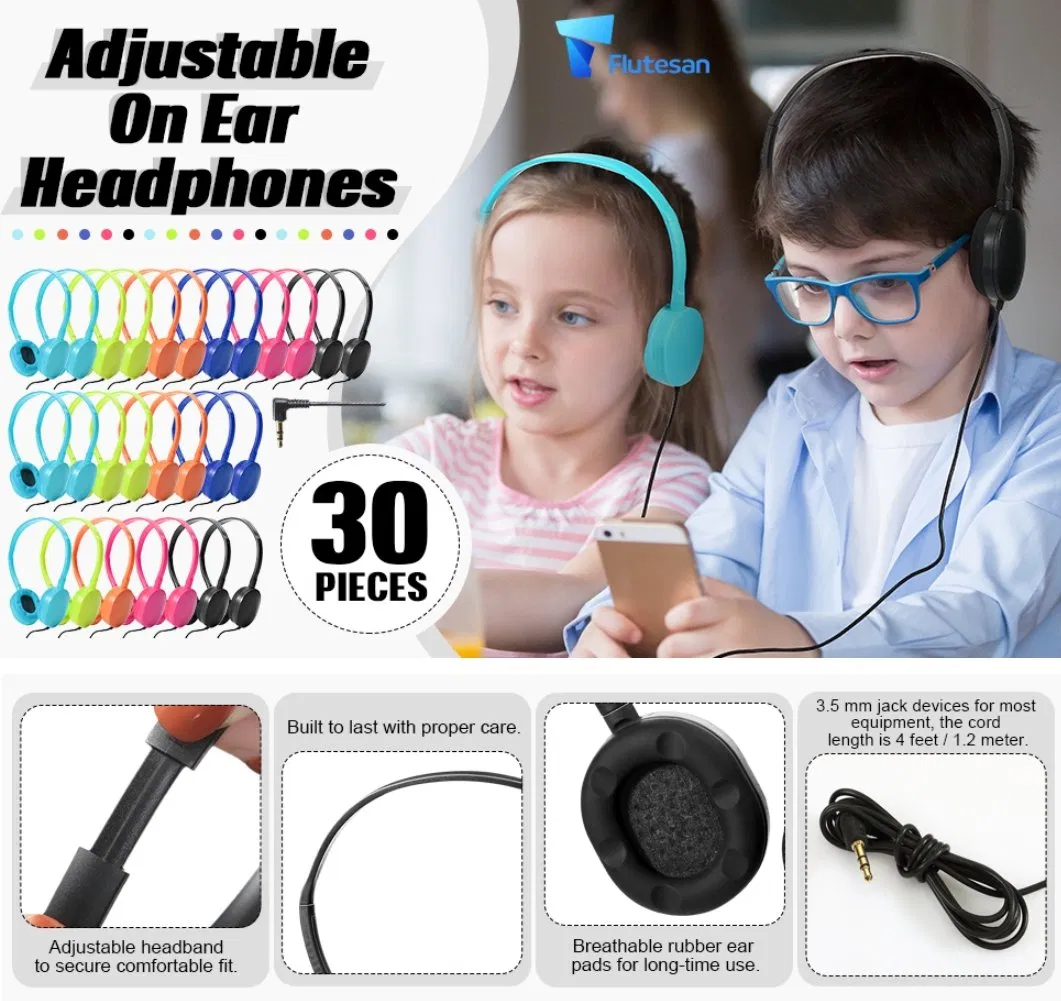 Hot Sale 3.5mm Connector Wired Aviation Headsets Cheapest Disposable Headphone for Students Kids Tourist Bus Hospital Airline