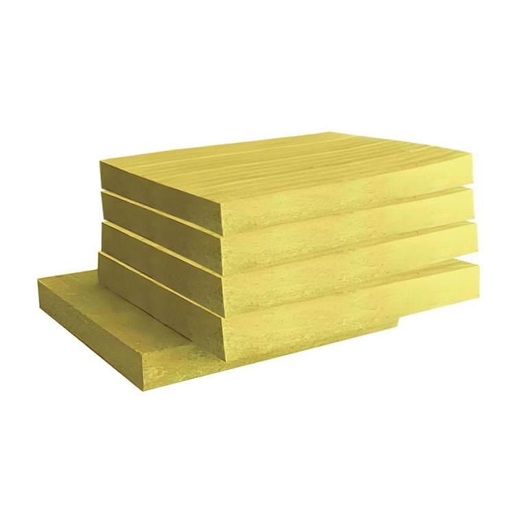 Customed Fire Resistant Wall Insulation Solid Rock Wool Panels