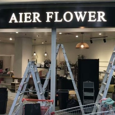Customize Acrylic Front Lit Signage LED Letter Sign Company Logo for Business