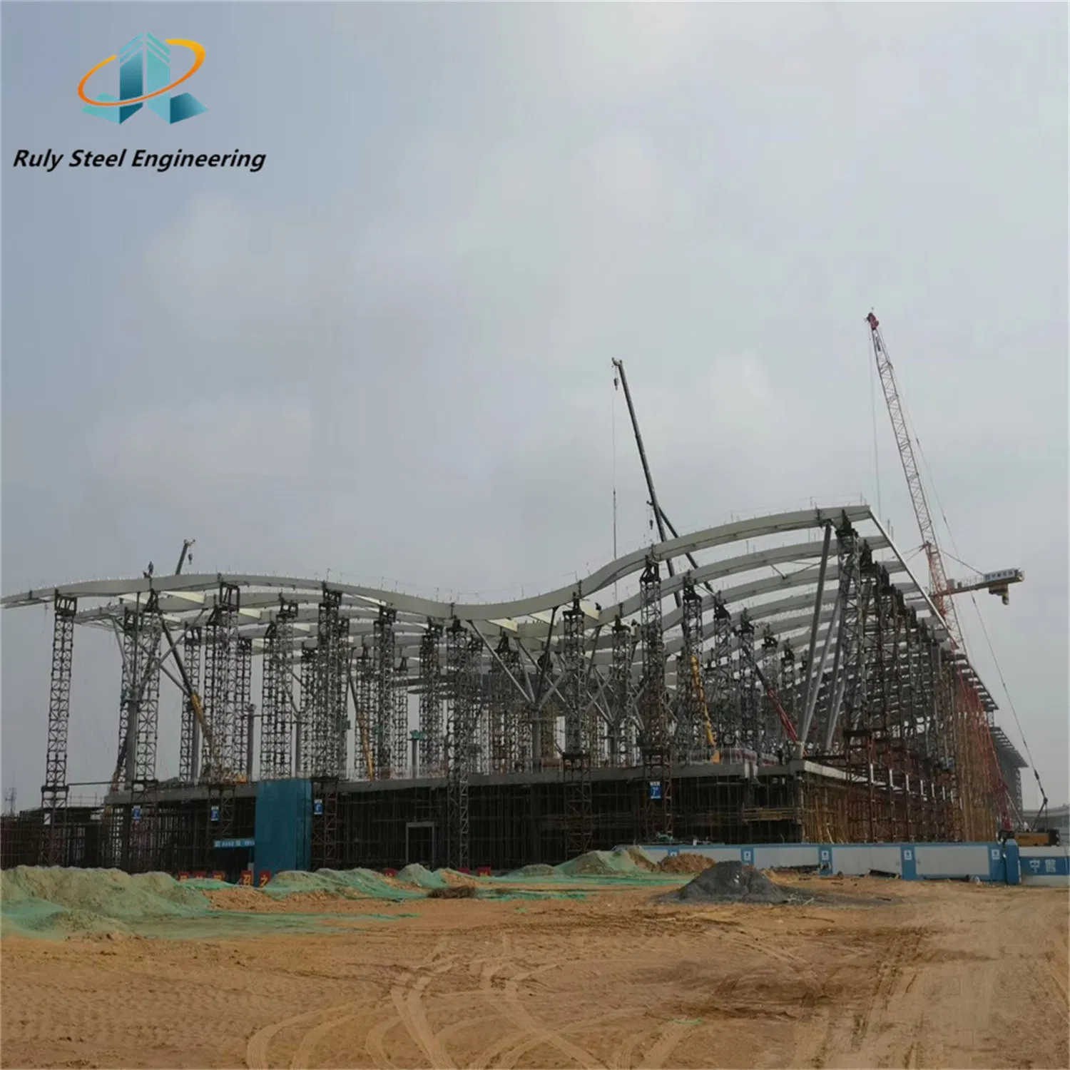 Prefabricated Steel Metal Construction Building Warehouse Steel Column