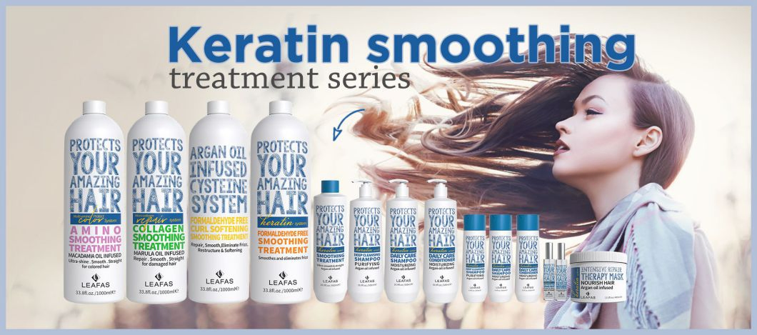 Sulfate Free Hair Treatment Professional Argan Oil Hair Smoothing Treatment