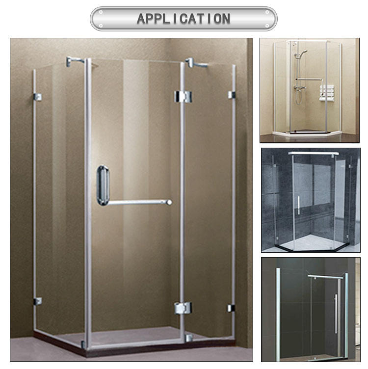 Blue Waterproof Transparent Black Bathroom Glass Door Magnetic Plastic Sealing