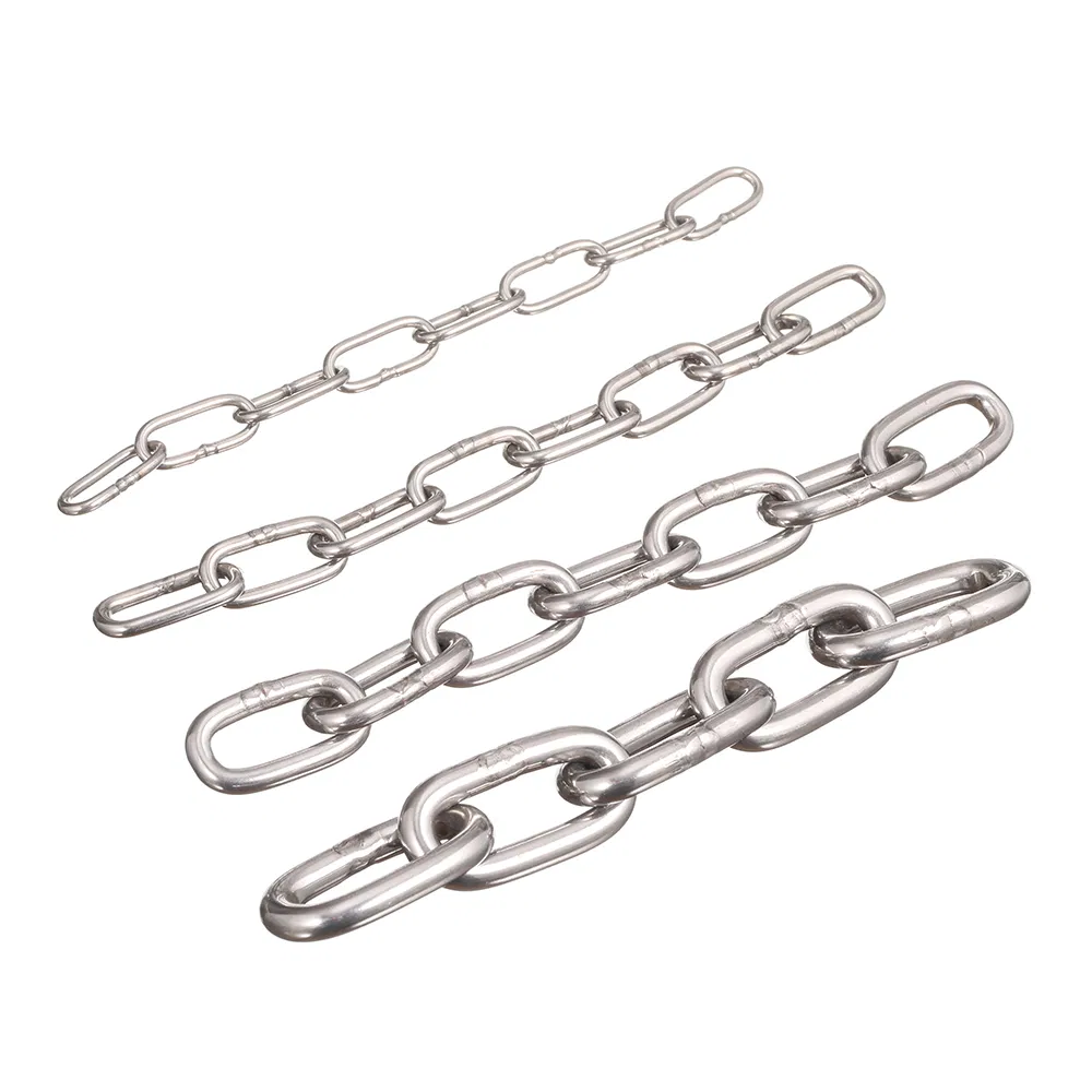 Rigging Hardware Polished High Quality DIN763 DIN766 Stainless Steel Chain for Ship