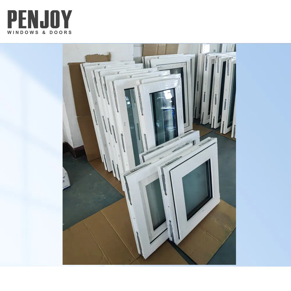 Factory UPVC Casement Window Janelas PVC Insulated Windows